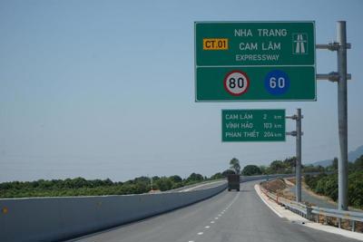 Cao tốc Nha Trang - Cam Lâm thu phí, mức cao nhất hơn 310.000 đồng
