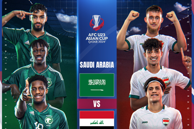 Trực tiếp bóng đá U23 Saudi Arabia vs U23 Iraq hôm nay 22/4