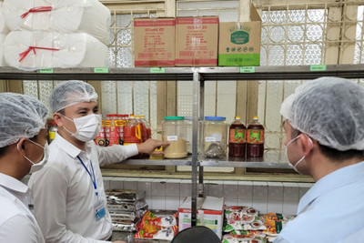 Ba Đình: Các bếp ăn tại trường học đảm bảo an toàn vệ sinh thực phẩm