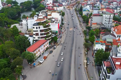 Cận cảnh đoạn đường Âu Cơ - Nghi Tàm vừa đưa vào sử dụng