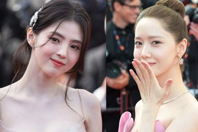 Hình ảnh Han So Hee, Yoona lần đầu dự thảm đỏ LHP Cannes gây chú ý