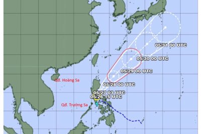 Thái Bình Dương xuất hiện cơn bão đầu tiên của năm 2024 mang tên Ewiniar