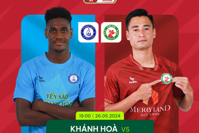 Trực tiếp bóng đá Khánh Hoà vs Bình Định 18 giờ hôm nay 26/5