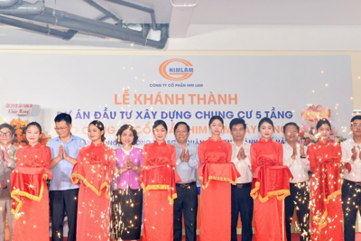 Hải Phòng: khánh thành dự án đầu tư xây dựng chung cư 5 tầng