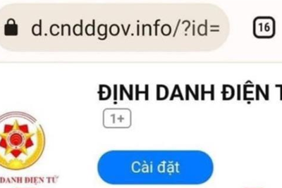 Ninh Bình: cảnh giác thủ đoạn lừa đảo cài đặt ứng dụng VneID