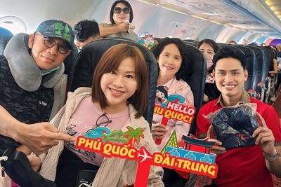 Vietjet khai trương đường bay Phú Quốc - Đài Trung và Phú Quốc - Cao Hùng