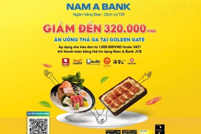 “Bỏ túi” thẻ tín dụng Nam A Bank với hàng loạt ưu đãi dịp hè