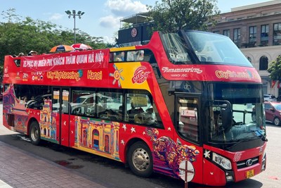 Hà Nội sắp có tuyến buýt city tour từ Hồ Gươm đi Bát Tràng