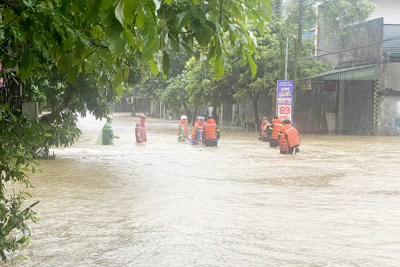 Mưa lớn gây ngập úng cục bộ, thiệt hại tại một số địa phương