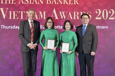 Vietcombank vinh dự nhận được 2 giải thưởng lớn của The Asian Banker