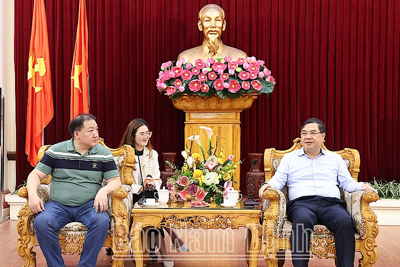 Tập đoàn Trung Nam, Hồng Kông (Trung Quốc) chọn Nam Định để đầu tư