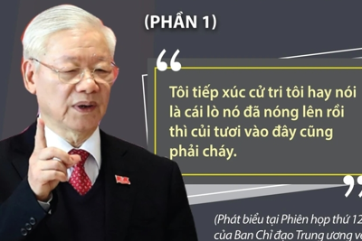 Những phát biểu tâm huyết, sâu sắc của Tổng Bí thư Nguyễn Phú Trọng