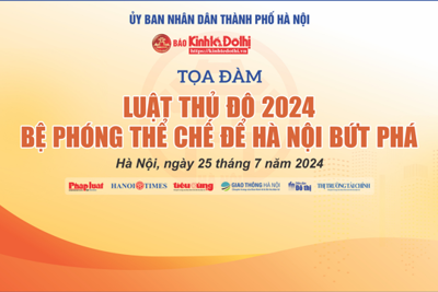 Tọa đàm “Luật Thủ đô 2024 - bệ phóng thể chế để Hà Nội bứt phá”