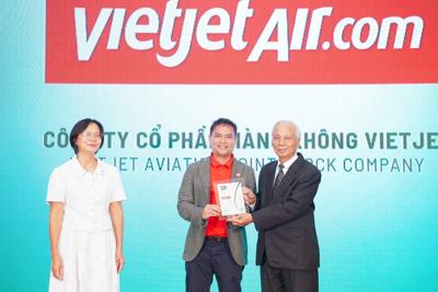 Vietjet được vinh danh Top 50 DN phát triển bền vững tiêu biểu 2024