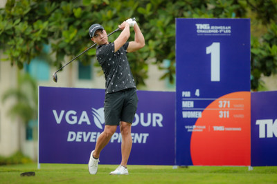 Trần Lê Duy Nhất lần đầu tiên tham dự BRG Open Golf Championship Danang