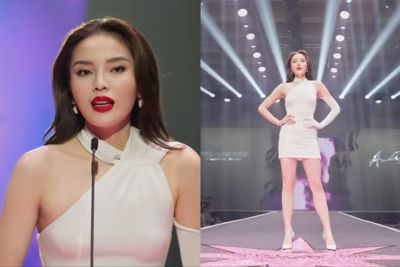 Màn trình diễn tiếng Anh và catwalk của hoa hậu Kỳ Duyên gây thất vọng