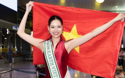 Cao Ngọc Bích đại diện Việt Nam dự thi Miss Earth 2024 tại Philippines