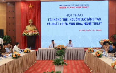 Tạo nguồn lực tài năng trẻ để văn hóa, nghệ thuật phát triển