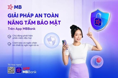 MB liên tục nâng cấp giải pháp bảo vệ tài khoản khách hàng