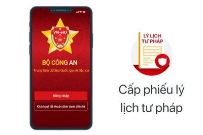 Thực hiện hiệu quả mở rộng thí điểm cấp phiếu Lý lịch tư pháp qua VNeID