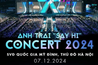 Concert 3, 4 của Anh trai "Say hi" được tổ chức tại SVĐ Mỹ Đình