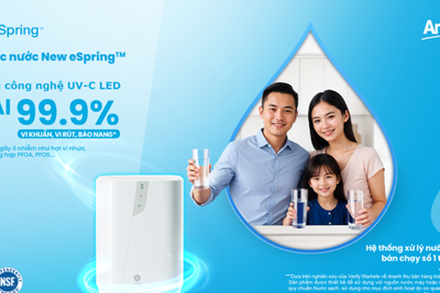 Nguồn nước an toàn từ máy lọc nước New eSpring giúp sống khỏe chủ động