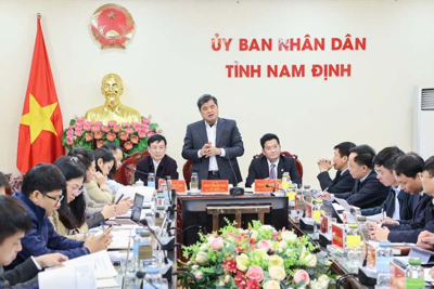 Bộ NN&PTNT làm việc với tỉnh Nam Định về xây dựng nông thôn mới kiểu mẫu