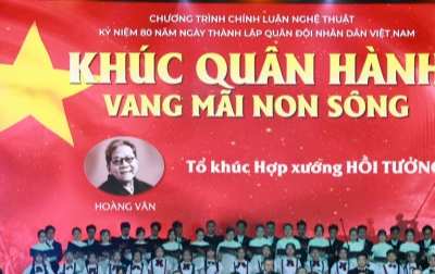 “Khúc quân hành vang mãi non sông” tri ân những người lính Cụ Hồ