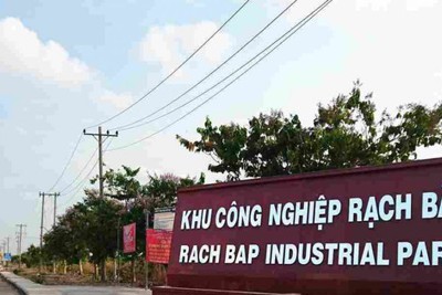 Đầu tư xây dựng hạ tầng kỹ thuật khu công nghiệp Rạch Bắp mở rộng