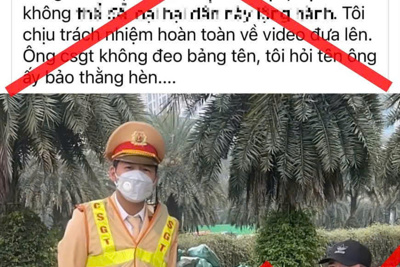 Phòng CSGT bác bỏ thông tin “có thể tự ý điều chỉnh tín hiệu giao thông"