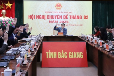 Bắc Giang có 12 cơ quan chuyên môn thuộc UBND tỉnh sau sắp xếp