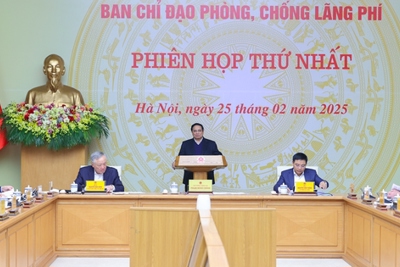 Thủ tướng chủ trì phiên họp thứ nhất Ban Chỉ đạo phòng, chống lãng phí