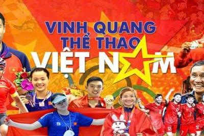 Chương trình "Vinh quang thể thao Việt Nam" tổ chức ngày 22/3 tại Hà Nội