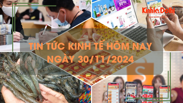 Tin tức kinh tế 30/11: giá vàng giảm hơn 4 triệu đồng/lượng trong tháng 11