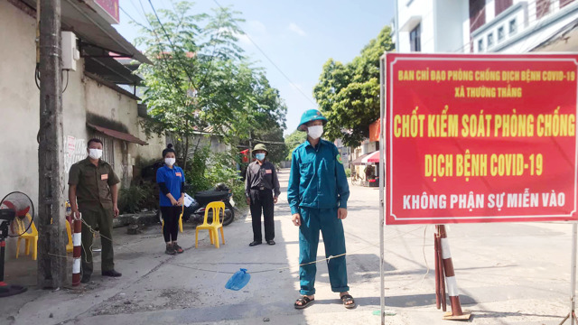 Bắc Giang: Điều chỉnh từ cách ly xã hội sang giãn cách xã hội tại huyện Hiệp Hòa