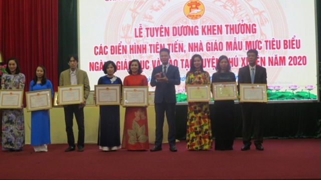 109 học sinh các trường tại Phú Xuyên đạt giải kỳ thi cấp Quốc gia và Thành phố