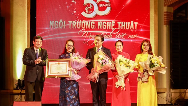 Trường Cao đẳng nghệ thuật Hà Nội tổ chức lễ kỷ niệm 55 năm thành lập