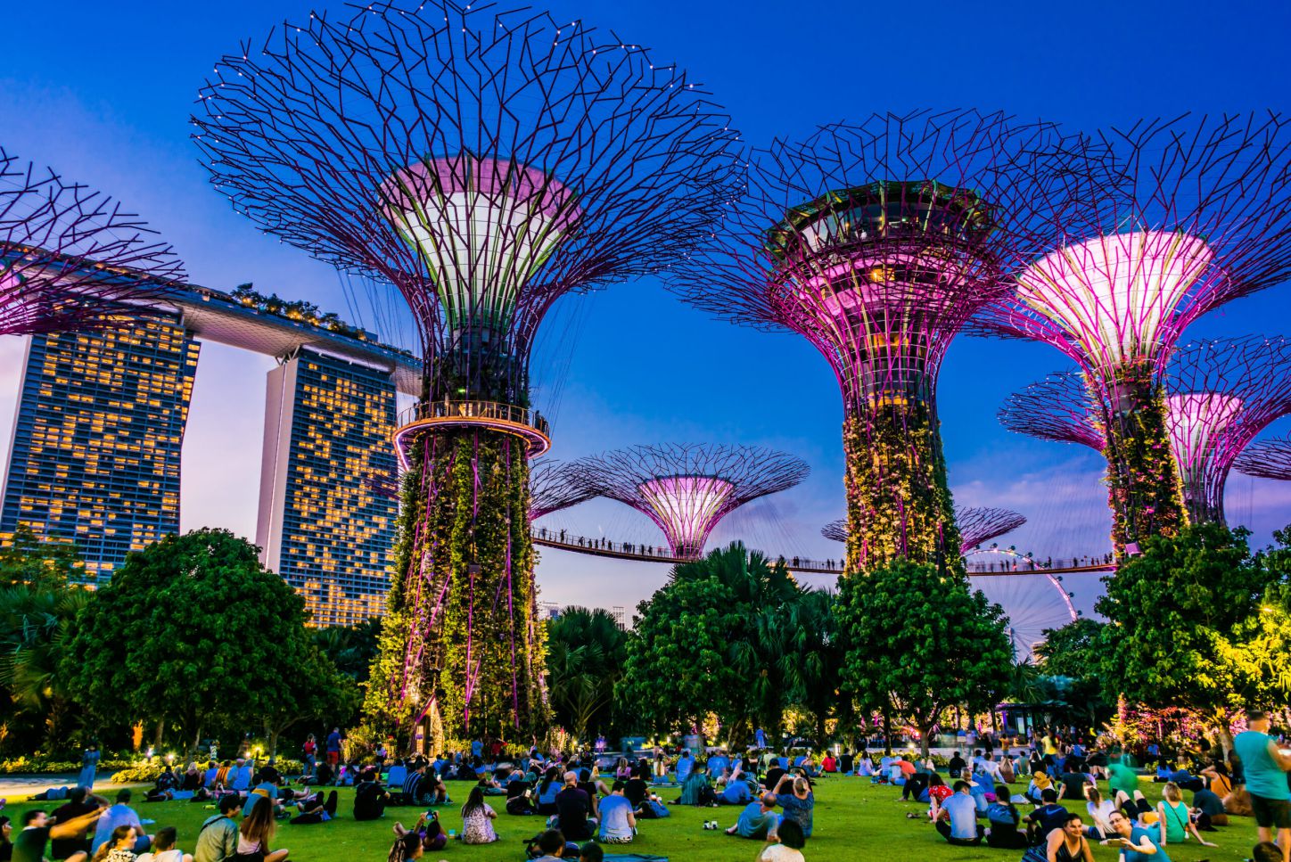 C&ocirc;ng vi&ecirc;n Vườn Singapore. Ảnh Globetrender.