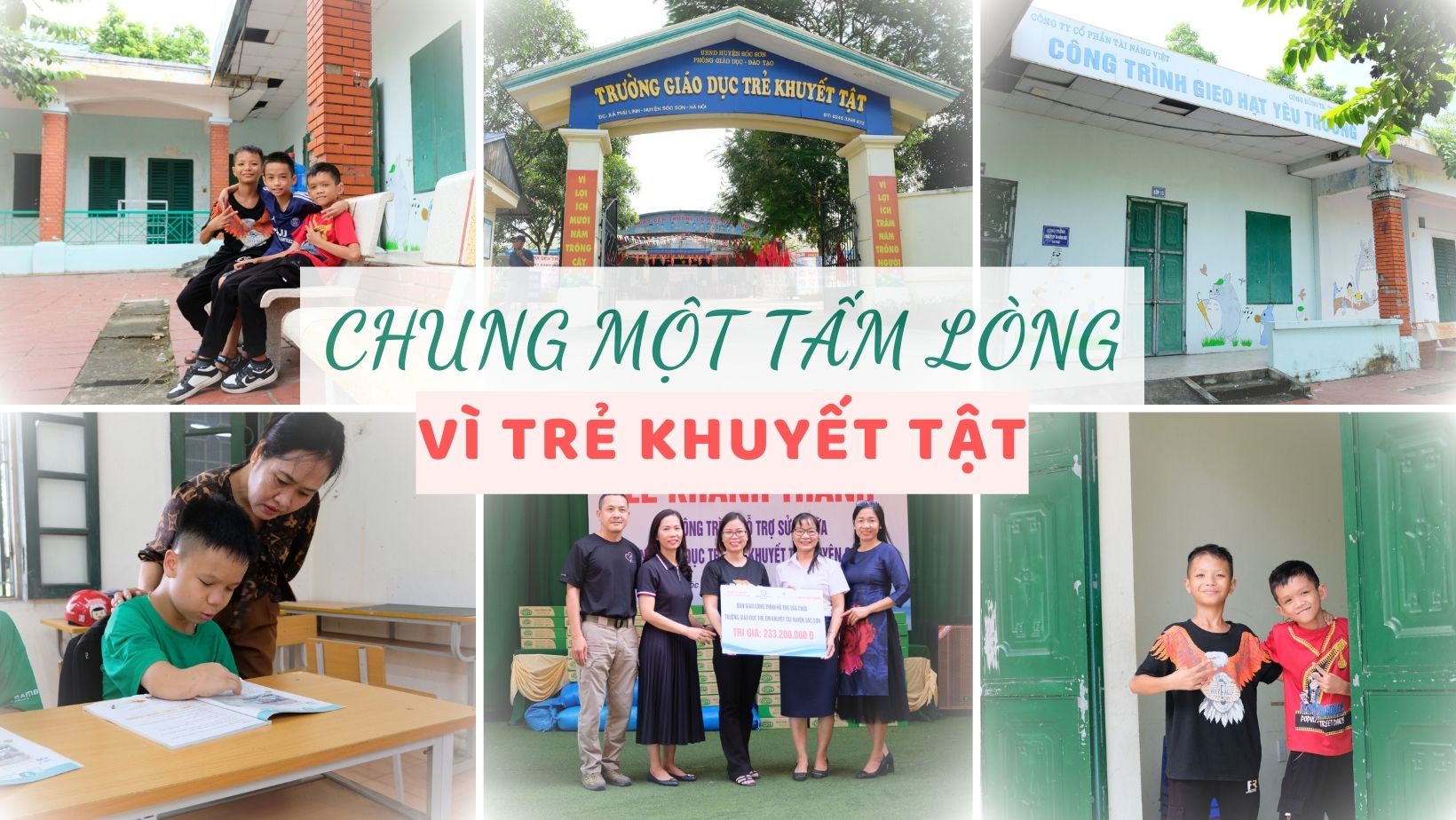 Chung một tấm lòng vì trẻ khuyết tật - Ảnh 1