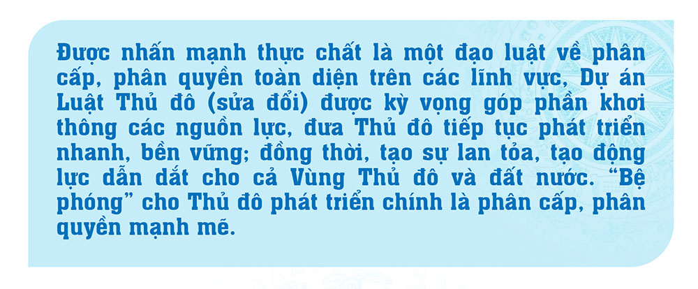 Bài 4: “Hồn cốt” của Luật Thủ đô là phân cấp, phân quyền - Ảnh 2