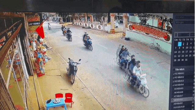 Phóng xe từ Thái Nguyên sang Hà Nội chém người, 16 đối tượng bị tạm giữ