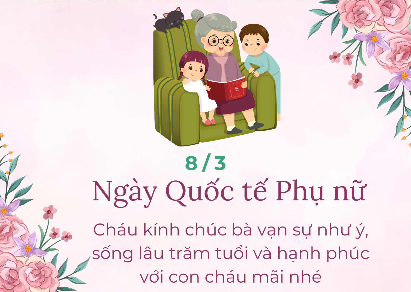 Lời chúc 8/3 hay tặng bà, mẹ đẻ, mẹ chồng, mẹ vợ - Ảnh 2