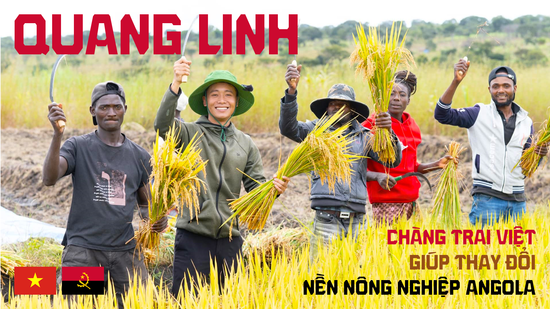 Quang Linh – Chàng trai Việt Nam giúp thay đổi nền nông nghiệp Angola - Ảnh 1