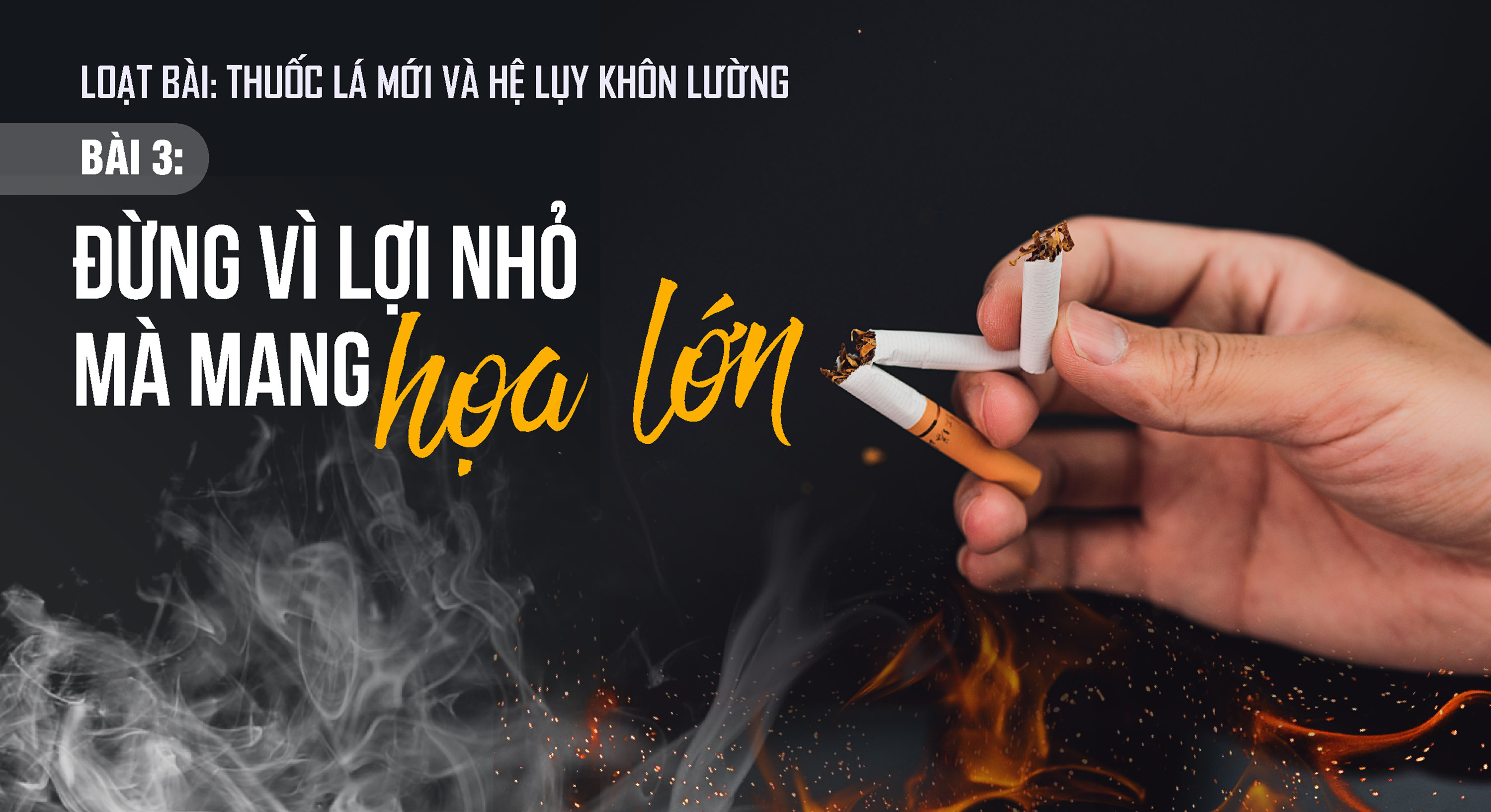 Bài 3: Đừng vì lợi nhỏ mà mang họa lớn - Ảnh 1