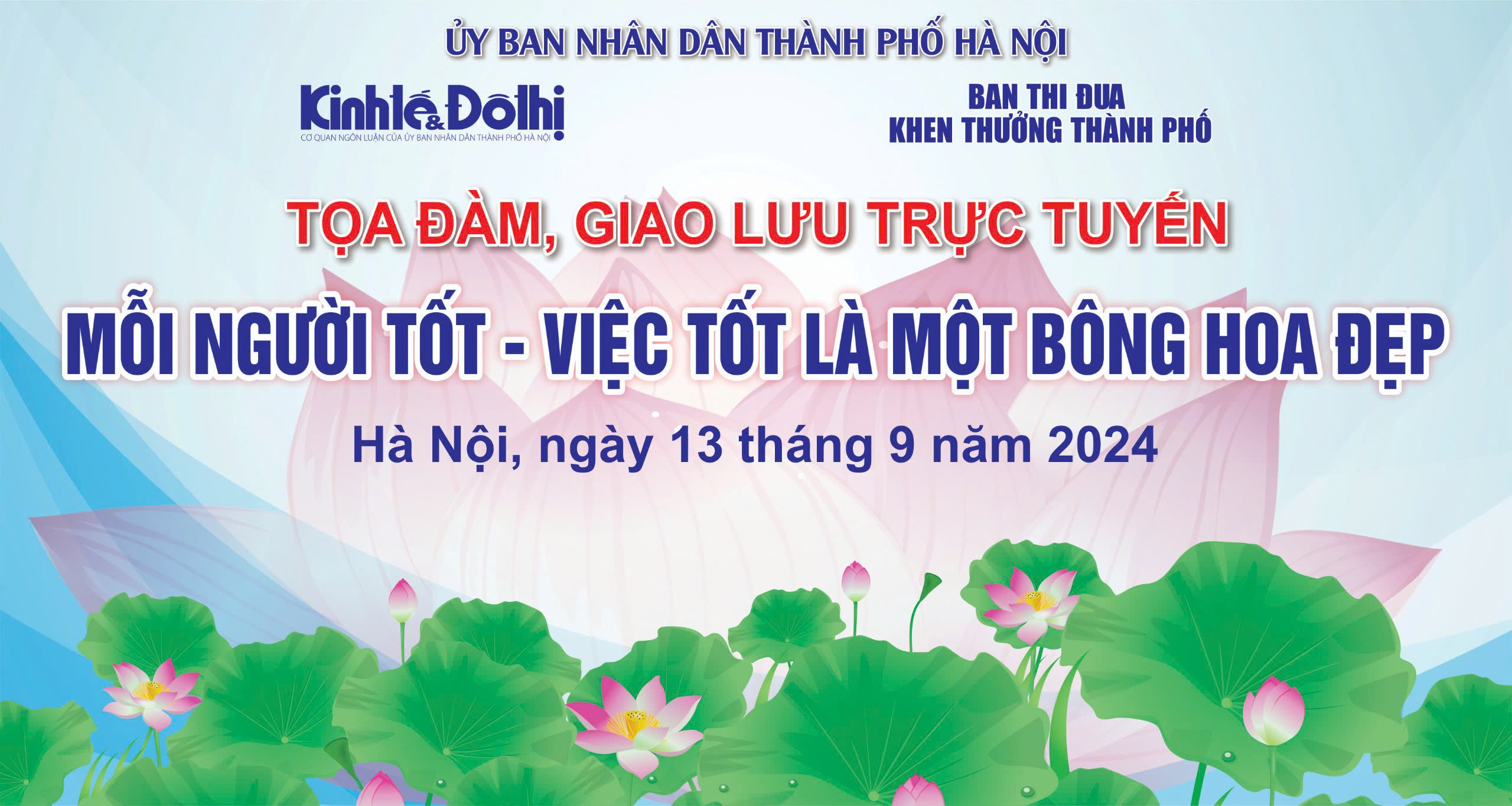 Giao lưu trực tuyến: “Mỗi người tốt – việc tốt là một bông hoa đẹp” - Ảnh 1