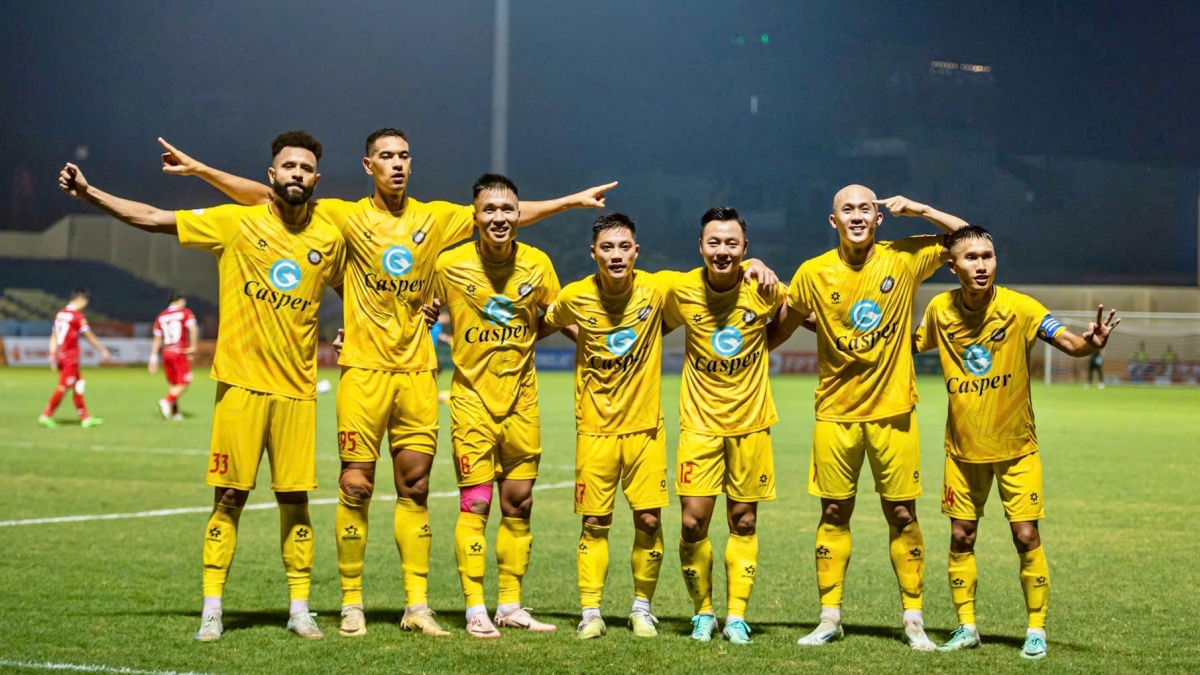 Thanh Hóa lội ngược dòng trước Hải Phòng trên sân nhà ở vòng 3 V-League 2024-2025. Ảnh: Hoàng Sơn