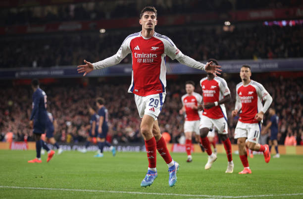 Arsenal thắng thuyết phục trước PSG với tỷ số 2-0. Ảnh: Getty