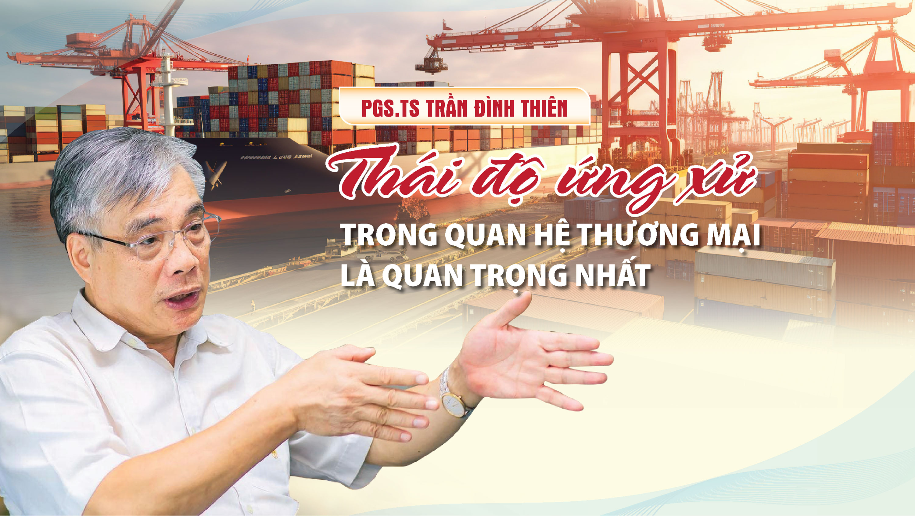 Thái độ ứng xử trong quan hệ thương mại là quan trọng nhất - Ảnh 1