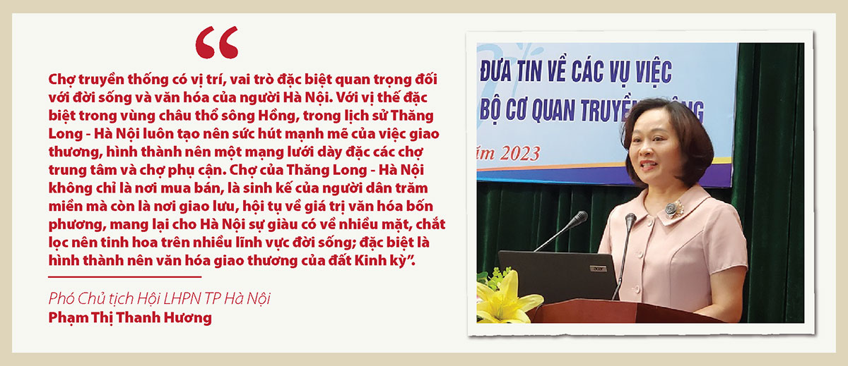 “Chợ văn minh, an toàn, hiệu quả” - giữ nét đẹp văn hóa Hà Nội - Ảnh 4