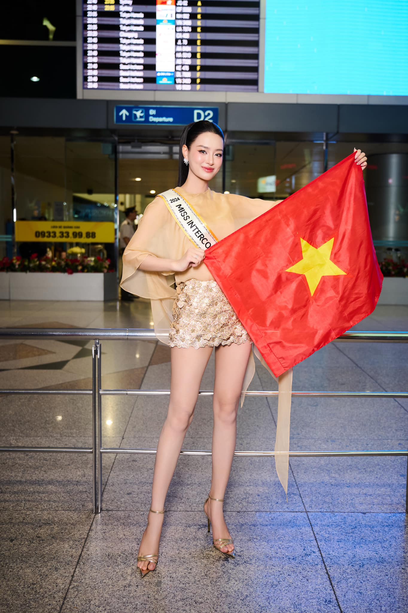 Đại diện Việt Nam - Á hậu 1 Miss Grand Vietnam 2023 Bùi Khánh Linh.